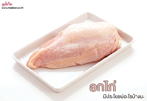 “อกไก่” มีประโยชน์อะไรบ้างนะ สำนักพิมพ์แม่บ้าน