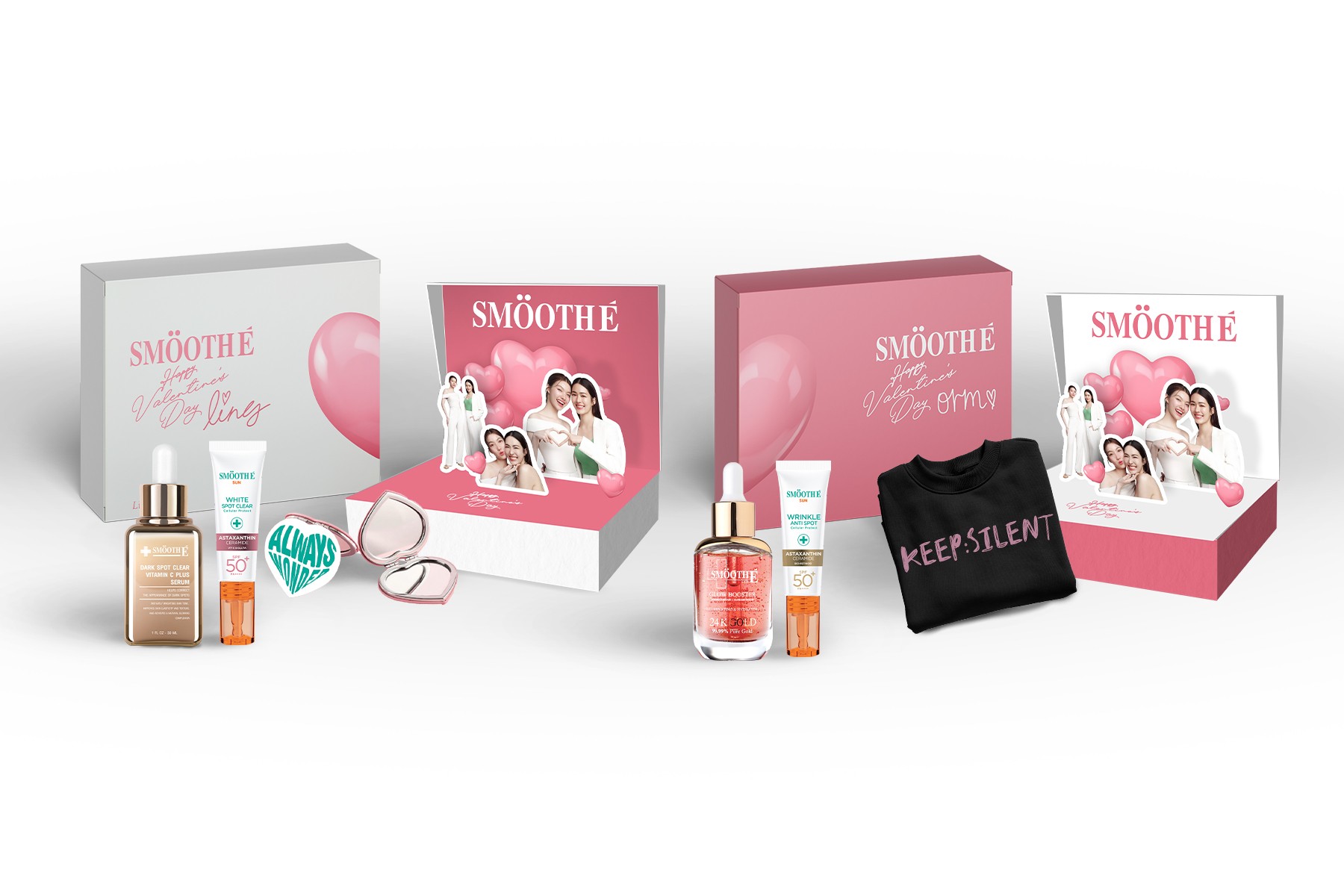 “Smooth E x Ling-Orm Exclusive Valentine’s Box Set” วาเลนไทน์ไอเทมเพื่อผิวสวยสุขภาพดี 