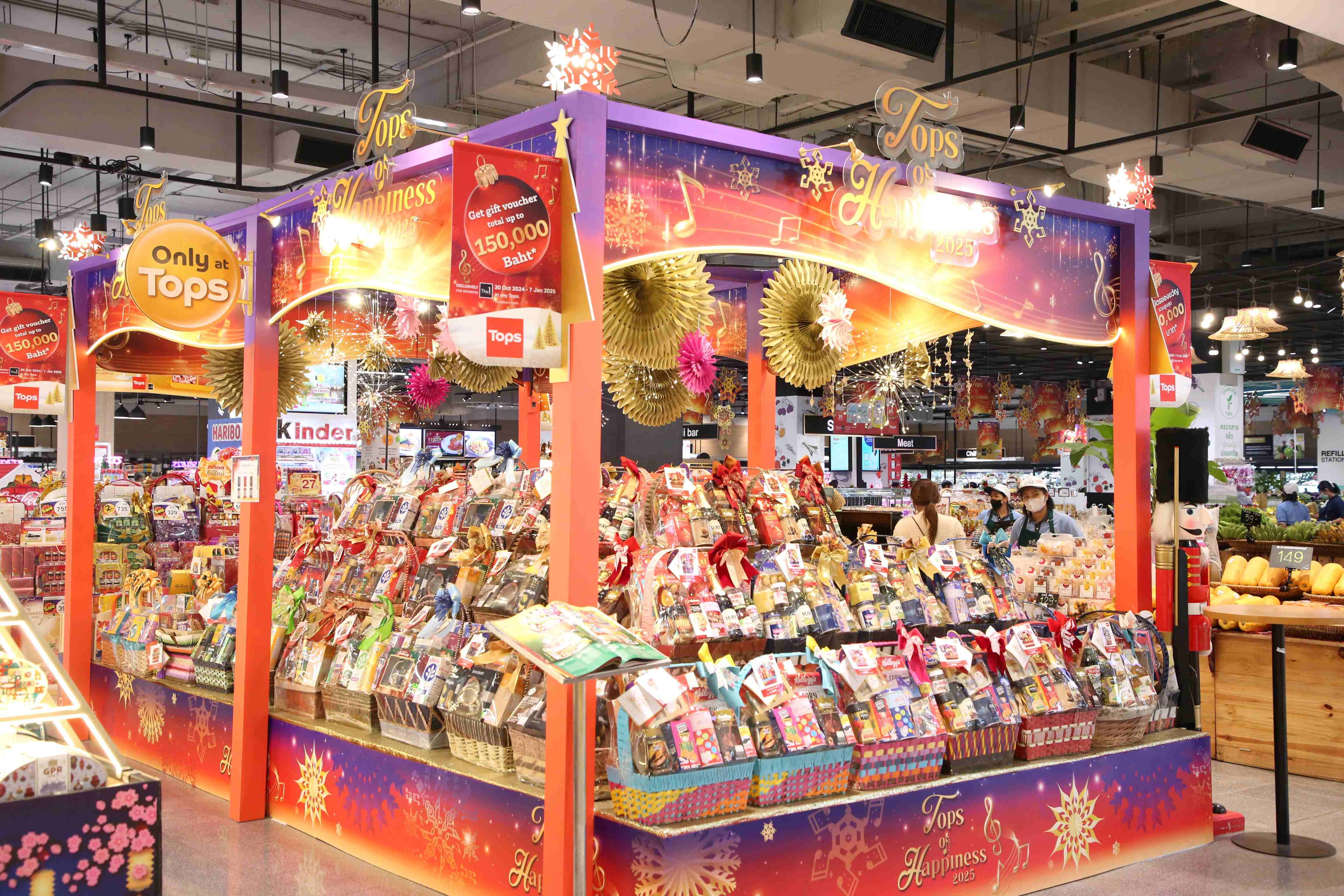 ท็อปส์ ในเครือเซ็นทรัล รีเทล ตอกย้ำภาพจุดหมายของการซื้อสินค้าในทุกเทศกาล  อัดบิ๊กแคมเปญ “TOPS OF HAPPINESS 2025” ส่งโมเมนต์แห่งความสุข  ปลุกเศรษฐกิจไทยโค้งสุดท้ายคึกคัก ดันยอดขายโตขึ้น 15% ต้อนรับไฮซีซัน