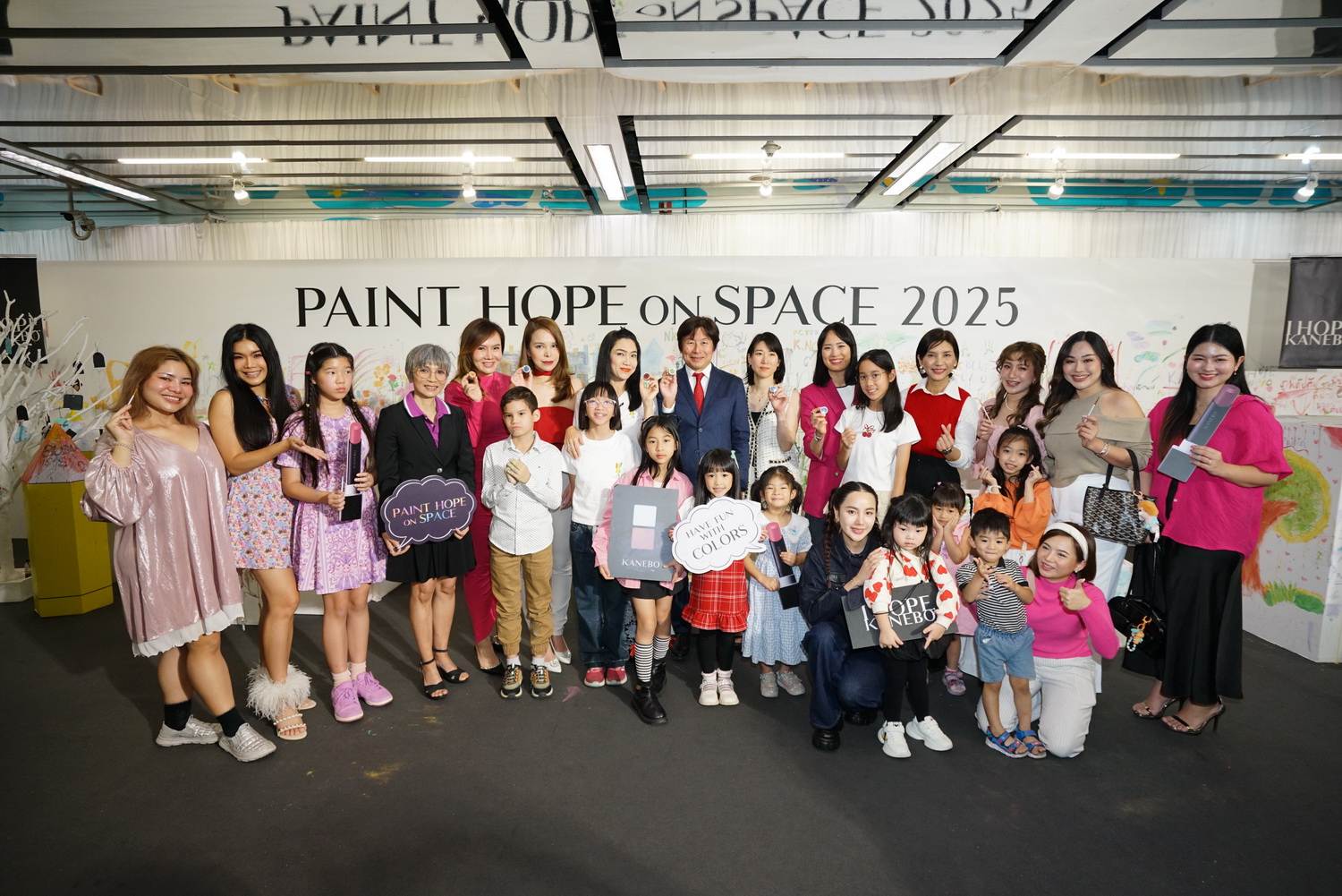 คาเนโบสานต่อเจตนารมณ์ต้นแบบจากญี่ปุ่น  จัดงาน KANEBO PAINT HOPE ON SPACE 2025 ครั้งแรกในไทย ให้ศิลปินตัวน้อยได้สร้างสรรค์ผลงานชิ้นเอกอย่างอิสระ