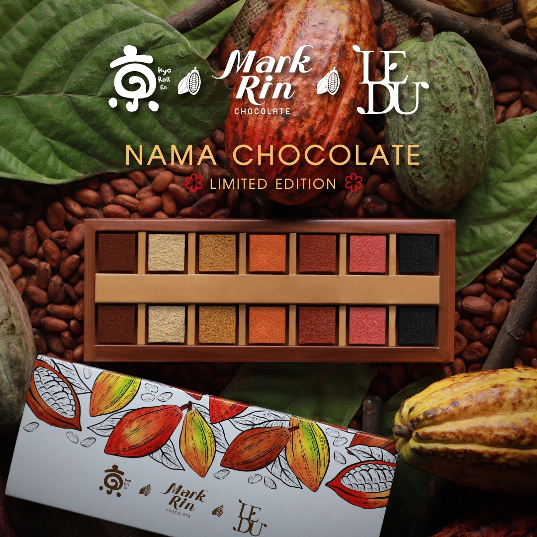Kyo Roll En เปิดตัว Nama Chocolate รุ่น Limited Edition จับมือแบรนด์ช็อกโกแลตไทยระดับโลกและเชฟดาวมิชลิน รังสรรค์ช็อกโกแลตพิเศษต้อนรับเดือนแห่งความรัก