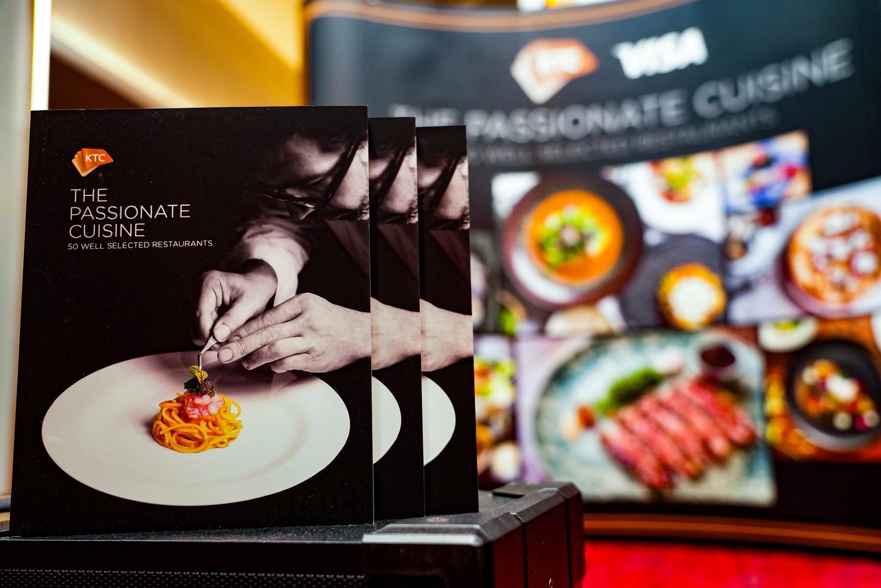 เคทีซีเปิดตัวหนังสือ “KTC The Passionate Cuisine” คัดสรร 50 ร้านอาหารชั้นเลิศไว้ในเล่มเดียว
