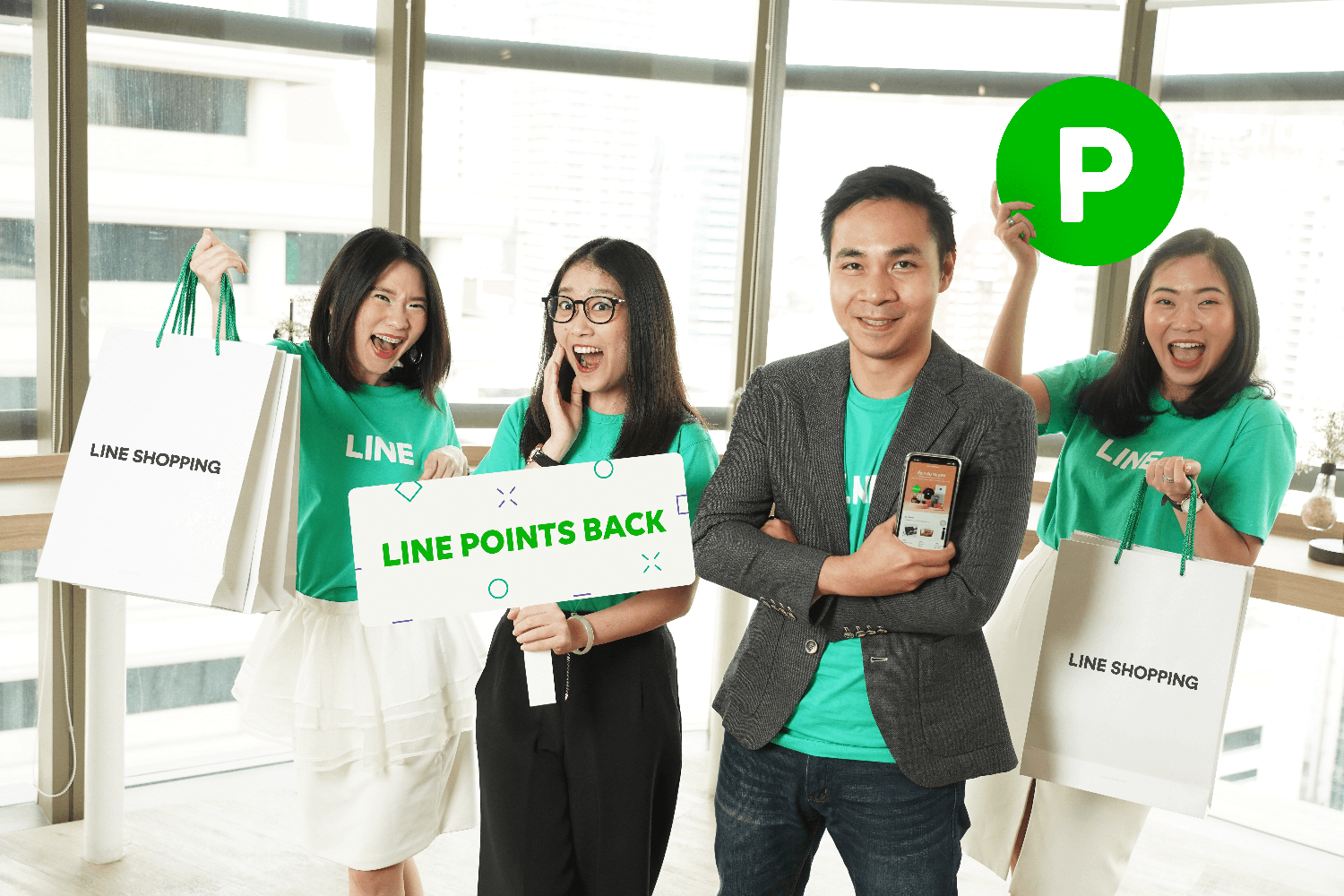 LINE SHOPPING เพิ่มฟีเจอร์ SHARE BUY จาก JD CENTRAL แชร์กันซื้อคุ้มกว่า พร้อมรับ LINE POINTS BACK