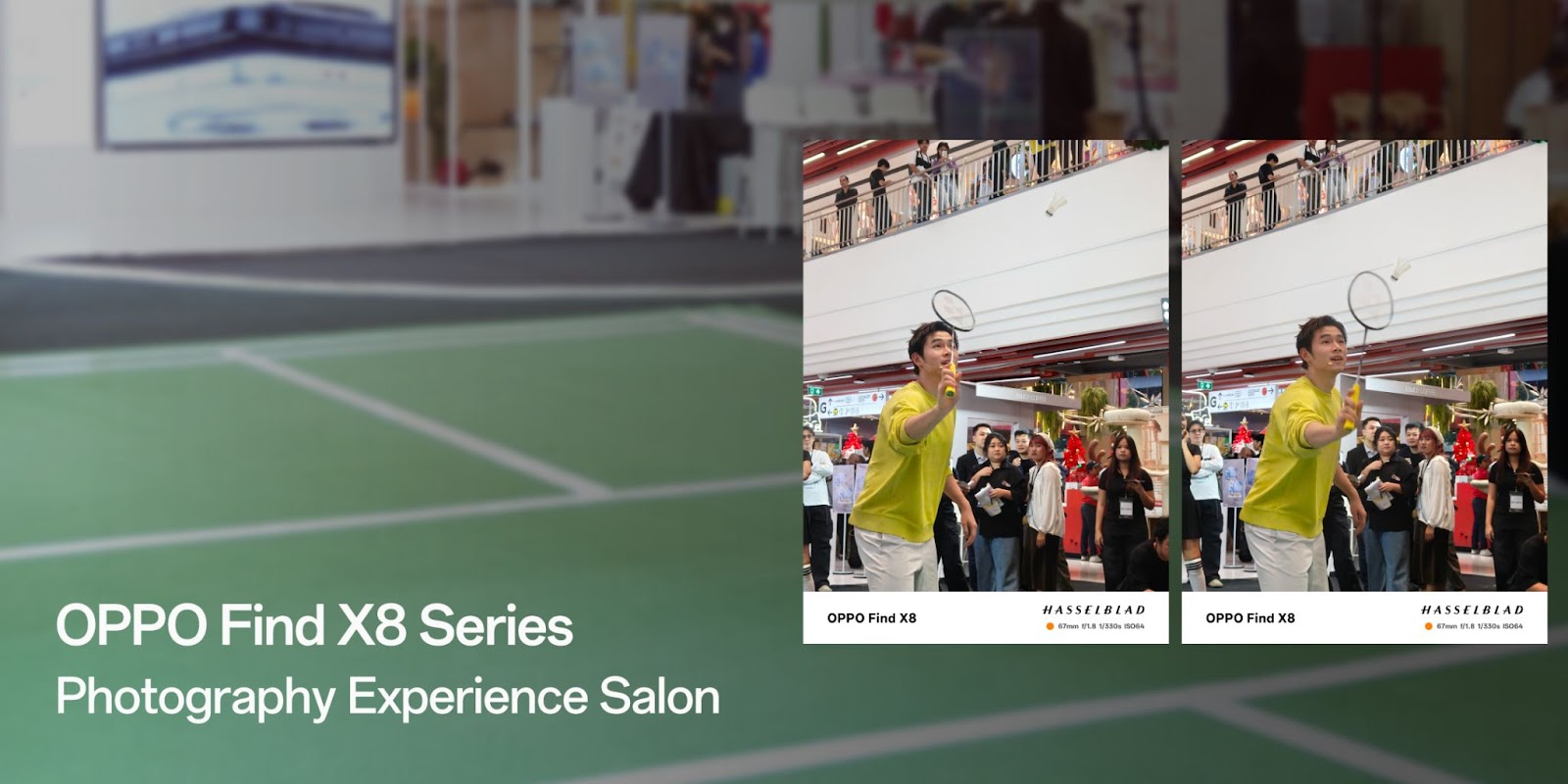 “วิว กุลวุฒิ” ชวนสัมผัสมาตรฐานแฟลกชิปที่เหนือกว่า OPPO Find X8 Series วางจำหน่ายในราคาเริ่มต้น 29,999 บาท พร้อมกิจกรรมสุดพิเศษ ลุ้นรับไม้แบดมินตันพร้อมลายเซ็น
