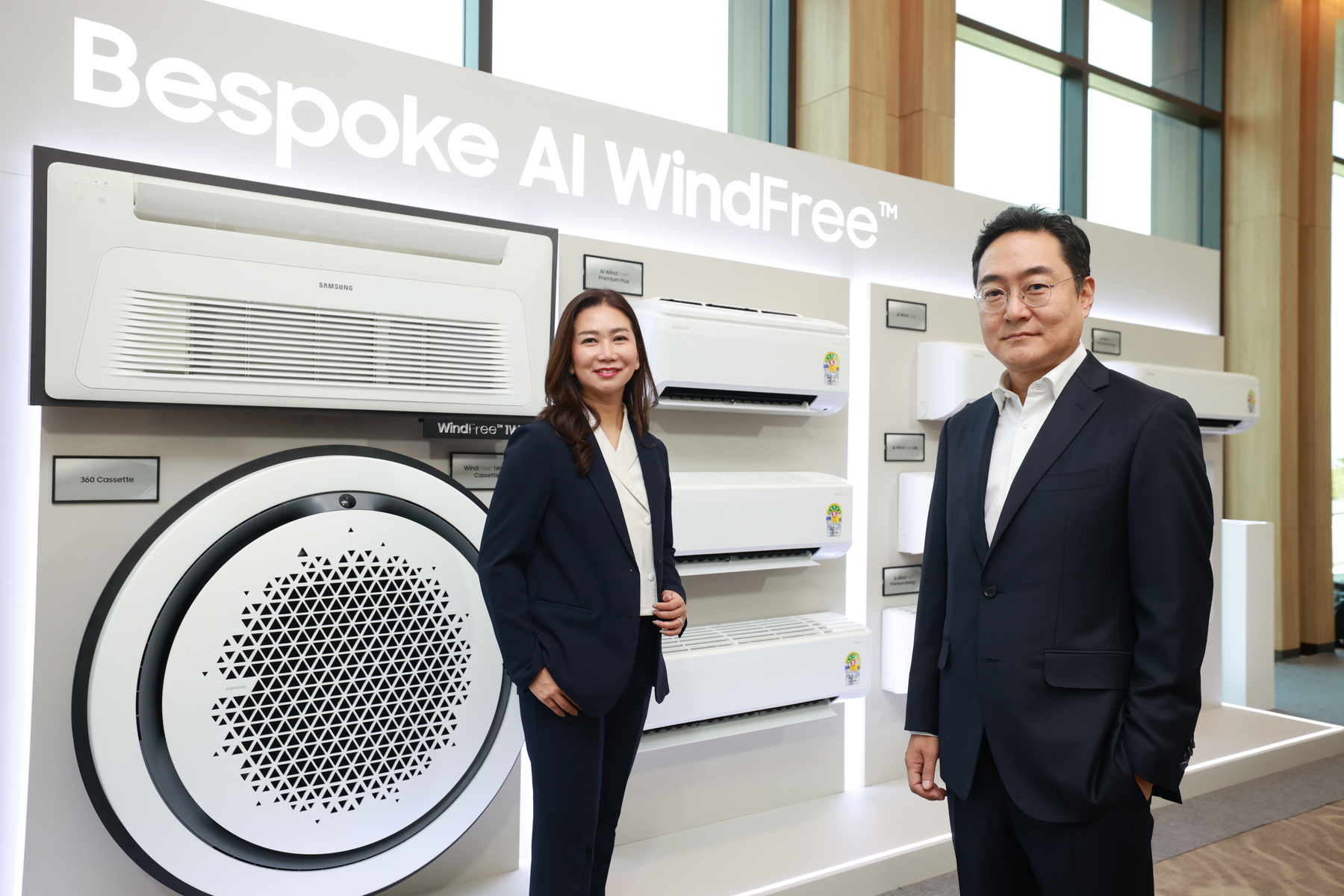 ซัมซุง ผู้นำระดับโลกด้านนวัตกรรม AI ส่งเครื่องปรับอากาศ AI รุ่นใหม่ ภายใต้คอนเซ็ปต์ Bespoke AI WindFree™ 