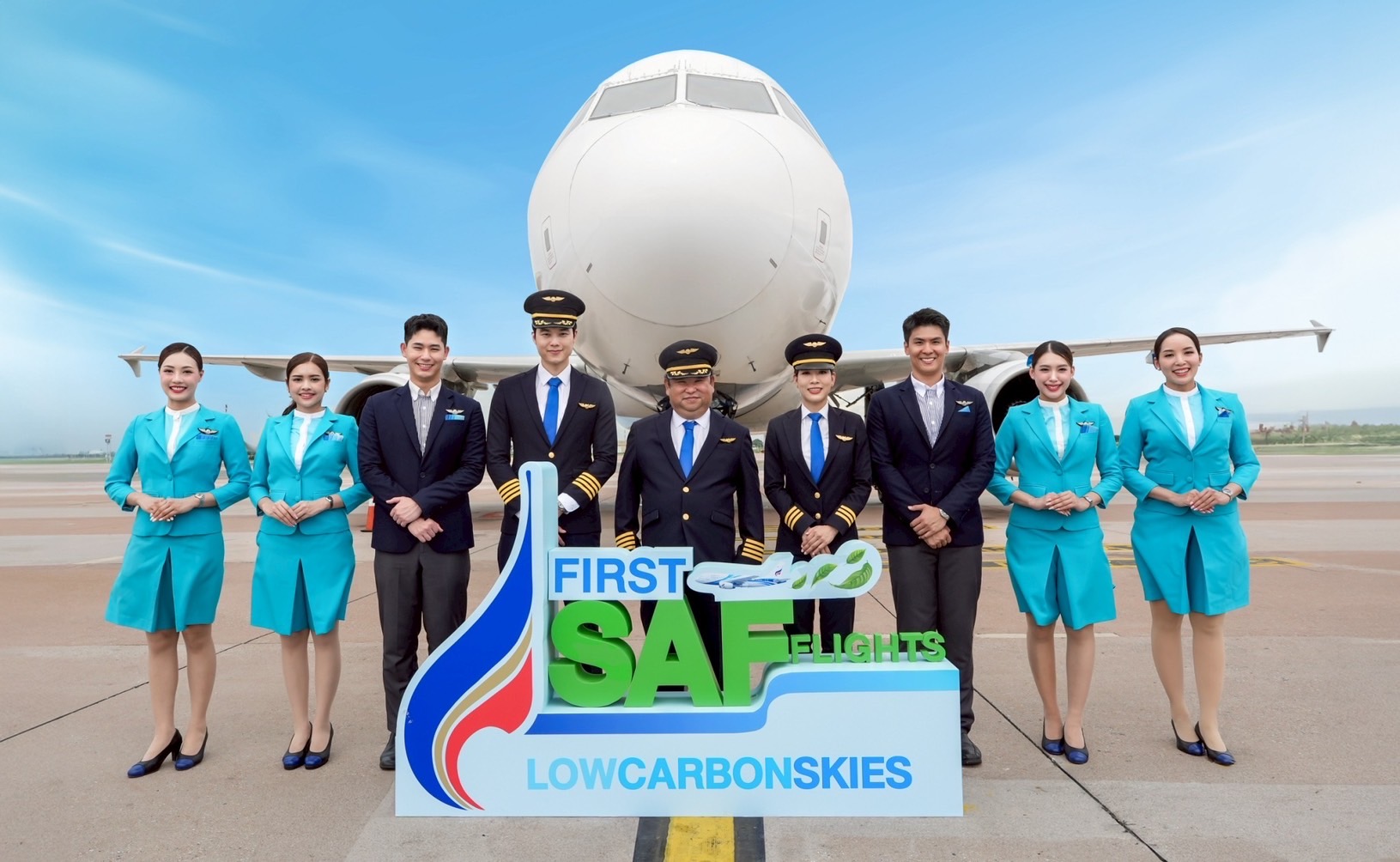 OR ร่วมกับ บางกอกแอร์เวย์ส นำร่องใช้น้ำมัน SAF ที่ผลิตในไทยเป็นครั้งแรก ยกระดับการบินสู่ความยั่งยืน 