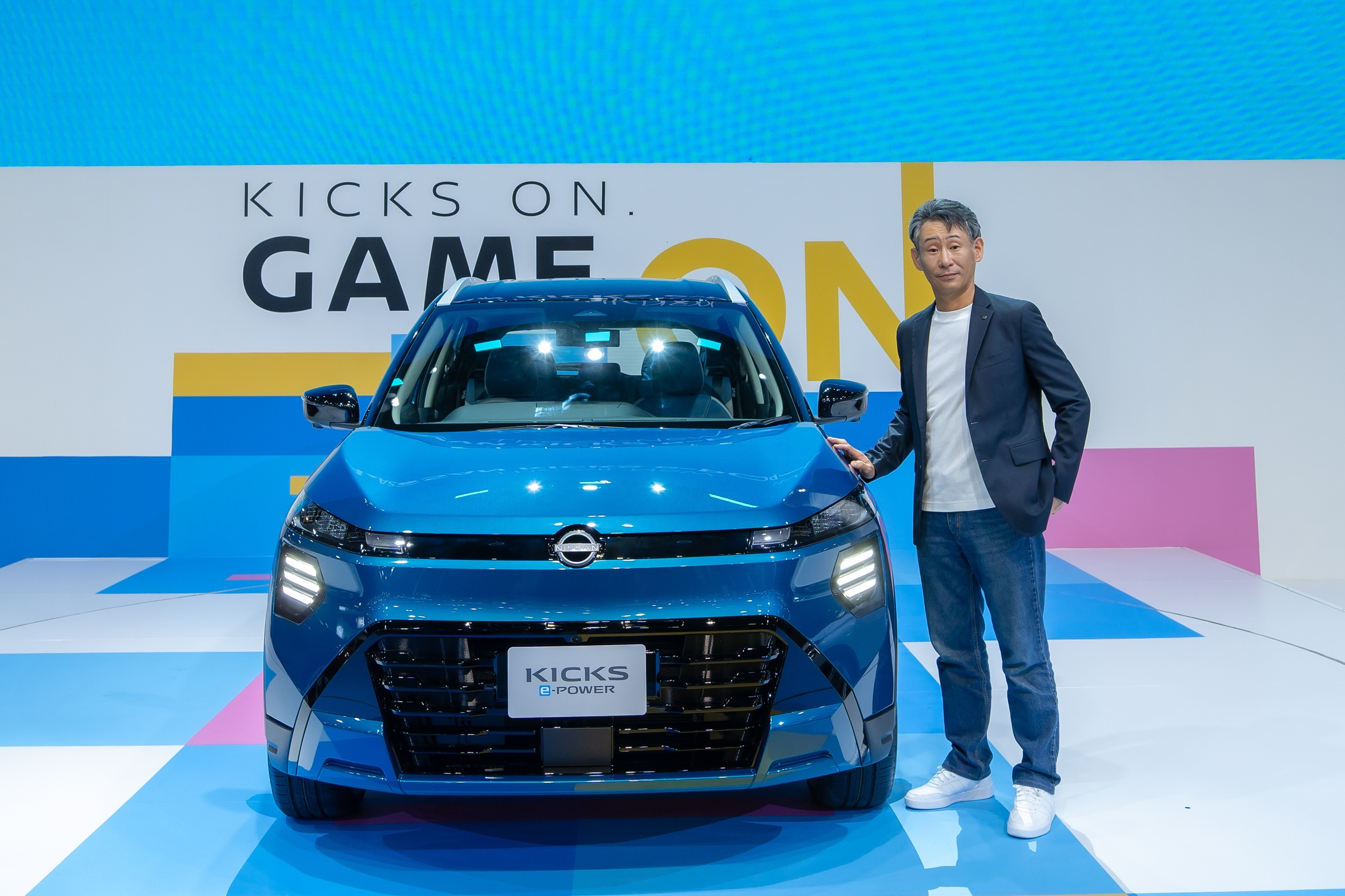 นิสสัน เปิดตัว นิสสัน คิกส์ อี-พาวเวอร์ ใหม่ กับคอนเซปต์  KICKS ON. GAME ON. อิสระใหม่แบบคิกส์ มาพร้อมกับโฉมใหม่ โฉบเฉี่ยว พร้อมเทคโนโลยี ProPILOT เพื่อการขับขี่สนุกเร้าใจ ปลอดภัยเต็มพิกัด