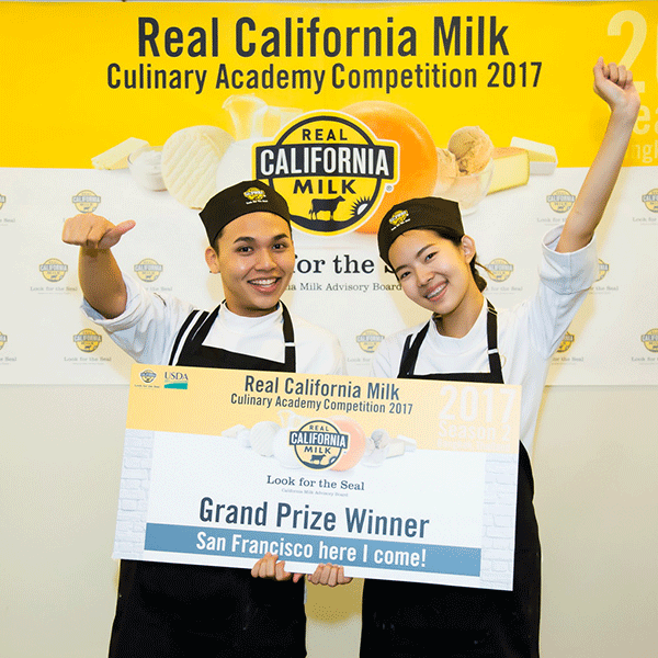 Real California Milk Culinary Academy Competition 2017