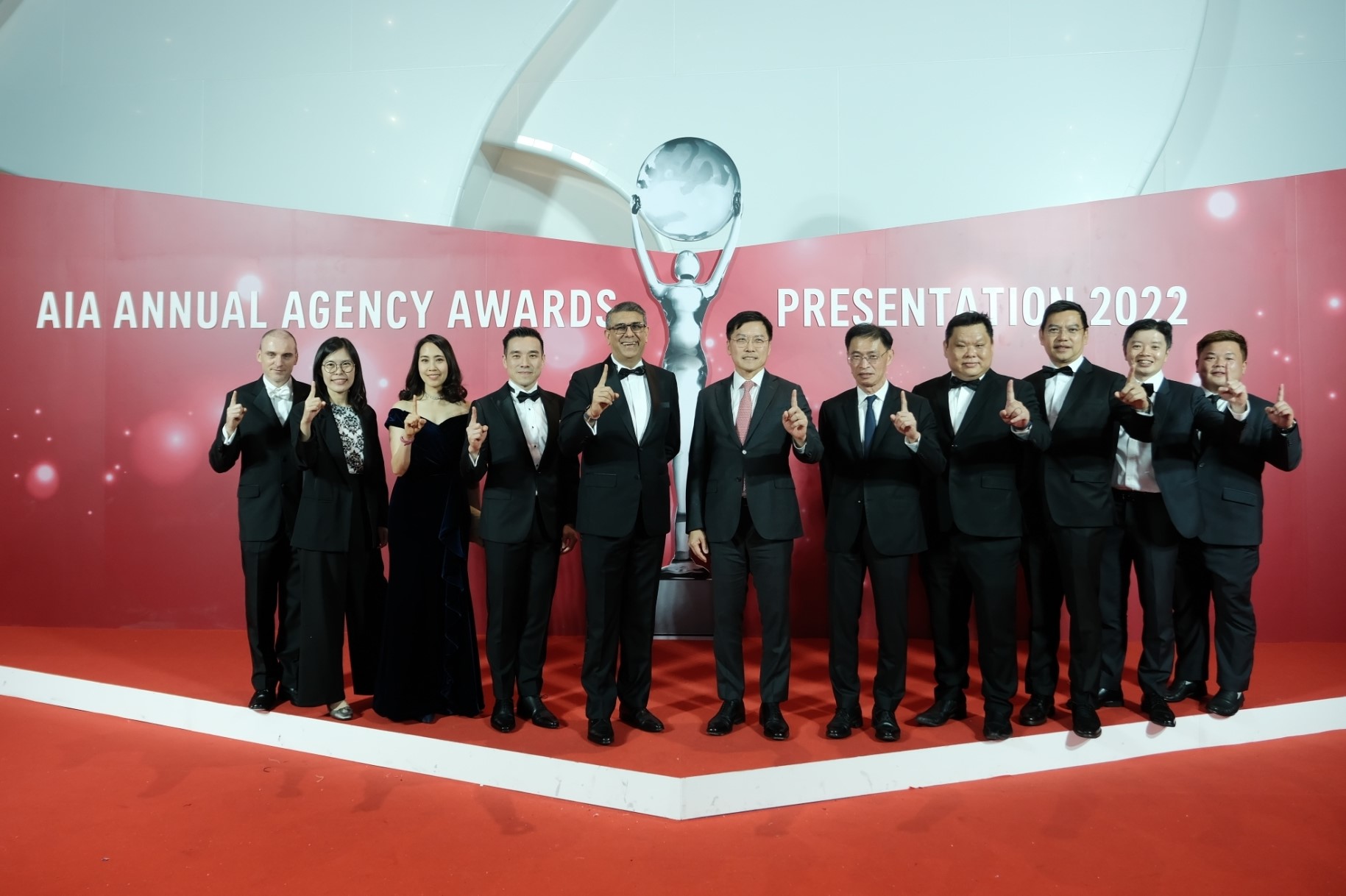 เอไอเอ ประเทศไทย มอบรางวัลเกียรติยศแก่สุดยอดตัวแทน “ที่สุดแห่งปี” ประจำปี 2565 ในงาน AIA Annual Agency Awards Presentation 2022