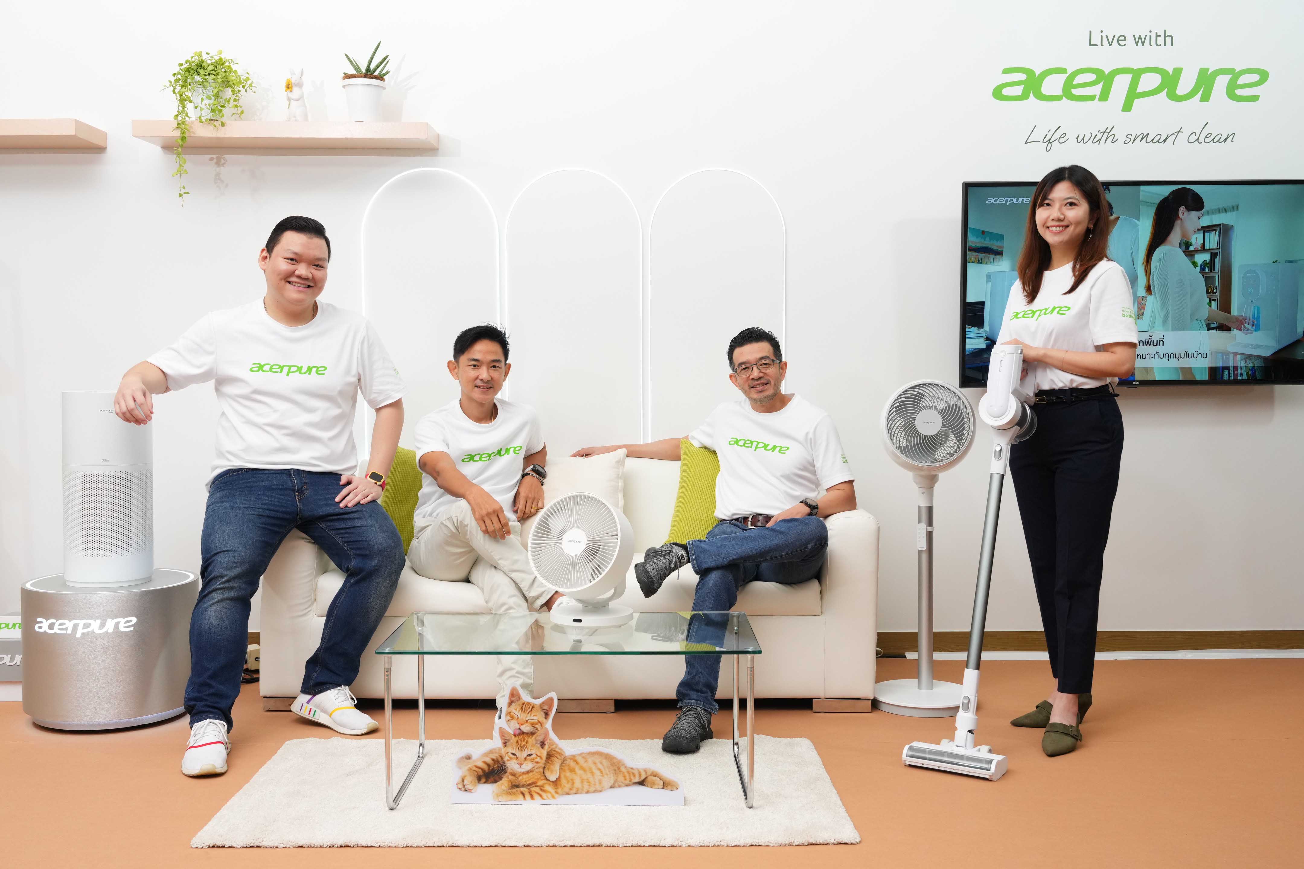 ‘เอเซอร์’ เดินเกมรุกตลาดสินค้าอิเล็กทรอนิกส์ ไลฟ์สไตล์ ผ่านธุรกิจใหม่  ‘Acerpure’ เปิดตัวเครื่องกรองน้ำ ‘Acerpure Aqua’ ตอบโจทย์ผู้บริโภคคนรุ่นใหม่