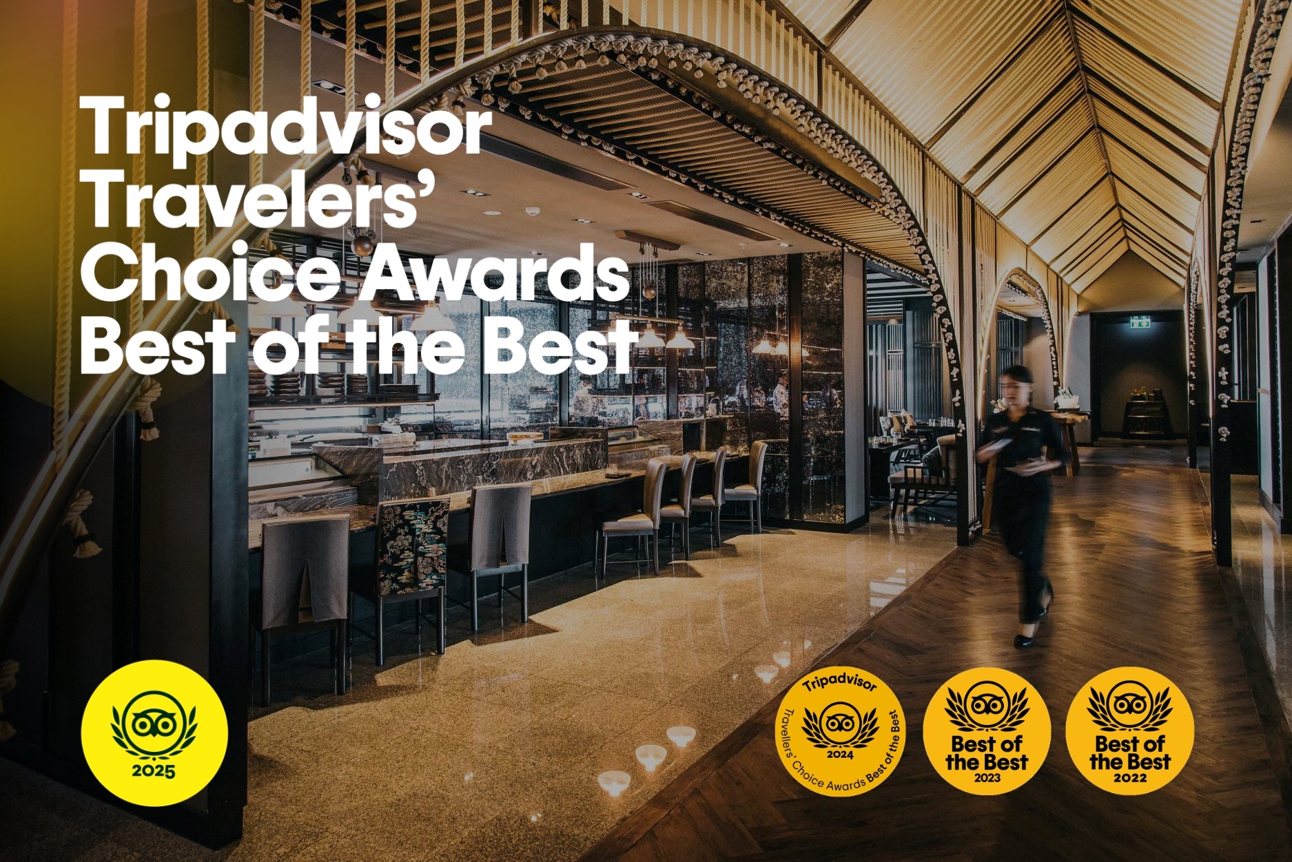 ห้องอาหารอาคีรา แบค เรสเตอรองท์ แอนด์ บาร์ คว้ารางวัล Travelers’ Choice “Best of the Best” จาก Tripadvisor ประจำปี 2568 ตอกย้ำความสำเร็จต่อเนื่องเป็นปีที่ 4 สำนักพิมพ์แม่บ้าน