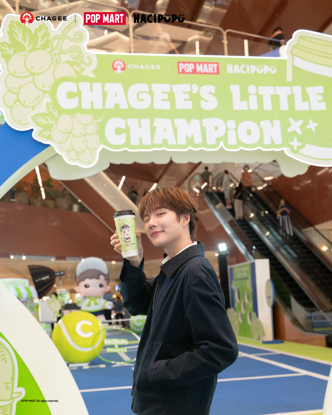 ครั้งแรกในไทย! CHAGEE x POP MART ชวน “HACIPUPU” เสิร์ฟความเฟรช ให้ชาวไทยด้วยเมนูใหม่ "Green Grape Milk Tea" และ Pop-Up Event สุดน่ารัก