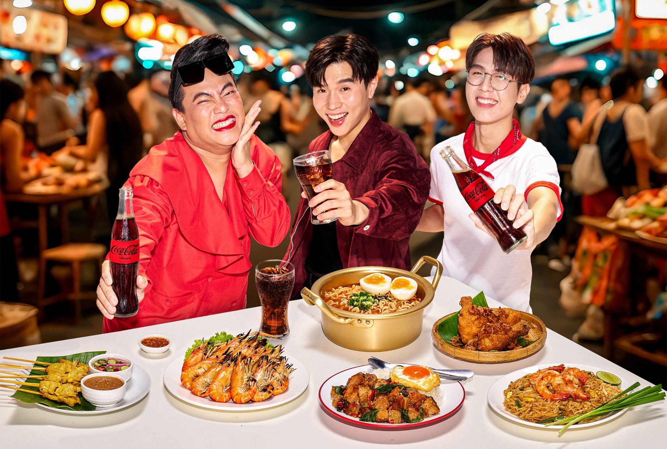 โคคา-โคล่า เดินหน้าขยายพื้นที่ปักหมุด “COKE Foodmarks”  เพิ่มร้านอร่อยซ่าคู่ “โค้ก” ครอบคลุมสตรีทฟู้ดทั่วไทย  พร้อมผนึก กทม.เสริมพลังเศรษฐกิจชุมชนย่านตลาดพลู
