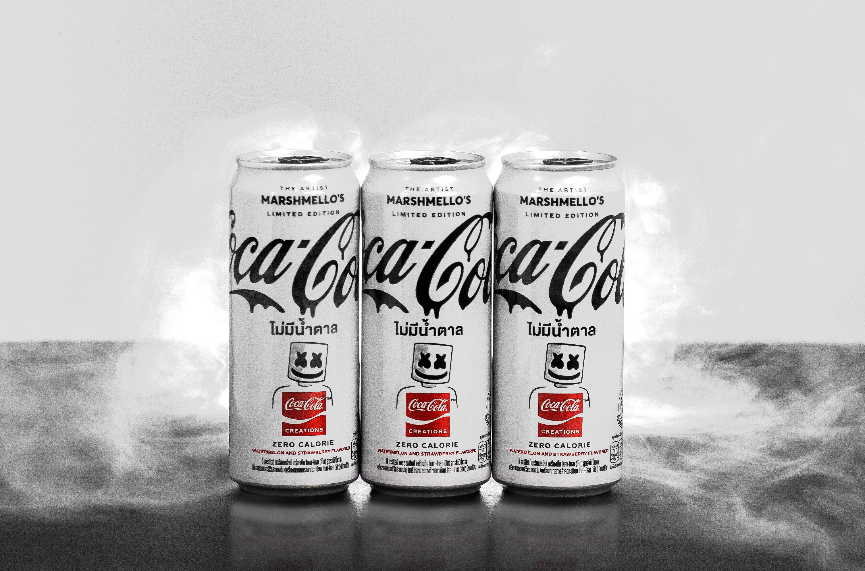 “โคคา-โคล่า” ผนึกกำลัง “Marshmello” ศิลปินระดับโลก เปิดตัวผลิตภัณฑ์รสชาติใหม่แบบลิมิเต็ด ภายใต้แพลตฟอร์ม Coca-Cola Creations™