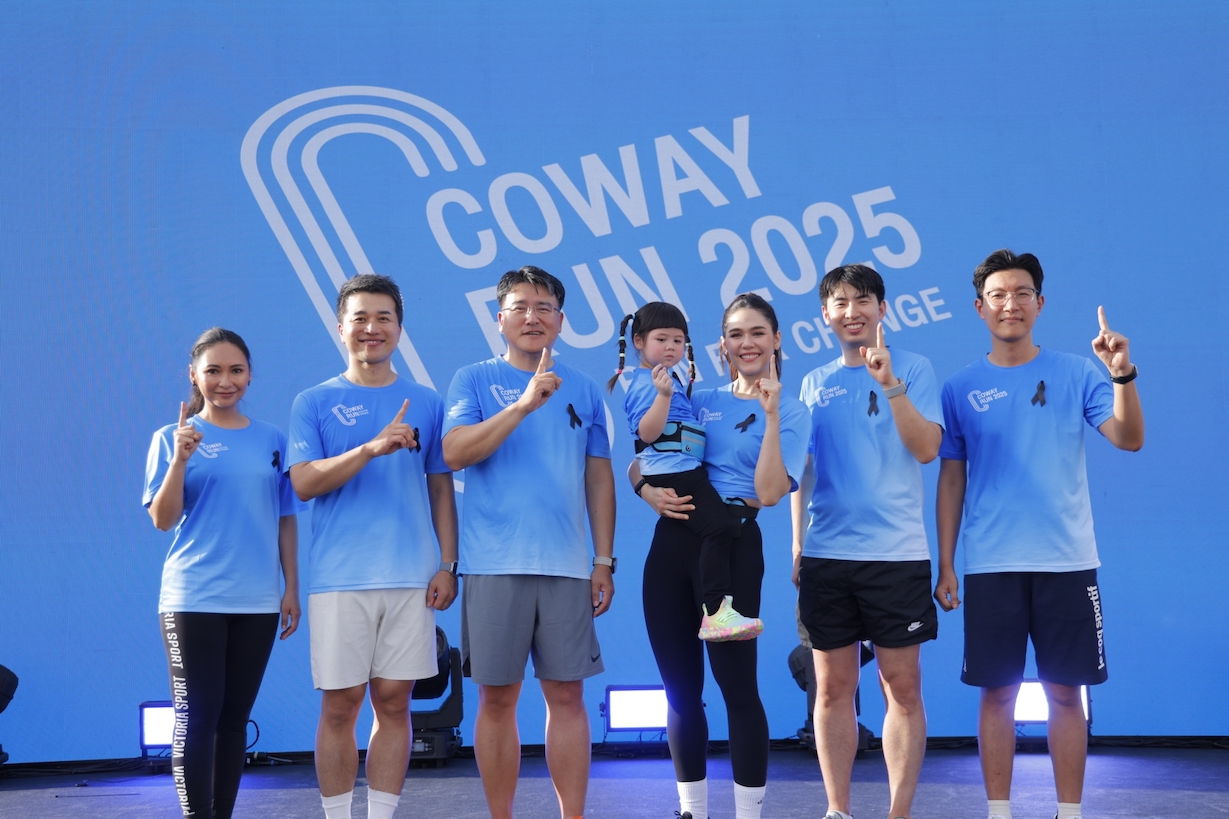 “COWAY RUN 2025” ครั้งแรกในไทย รวมพลังนักวิ่งกว่า 3,000 คน  ปลุกเทรนด์สุขภาพ พร้อมส่งต่อความดีด้วยรายได้ 1,018,000 บาท  มอบสภากาชาดไทย