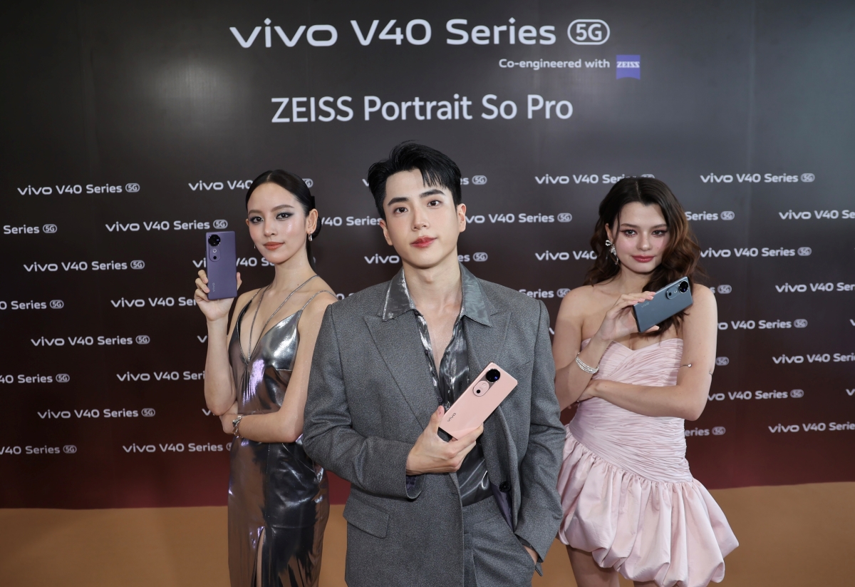 vivo ชวน ‘นนกุล-เบคกี้-ณิชา’ แจ้งเกิด V40 Series 5G ในฐานะ vivo Friends พร้อมเป็นตัวแทนสัมผัสประสบการณ์ ‘พอร์ตเทรตเปิด เกิดทุกคน’