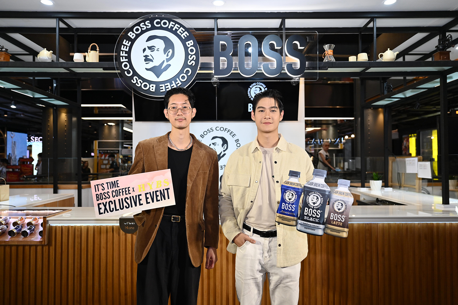 บอส คอฟฟี่ ชวนแฟนคลับ เจมส์ – กานต์   ร่วมกิจกรรม Exclusive Event with HYBS @ BOSS Café