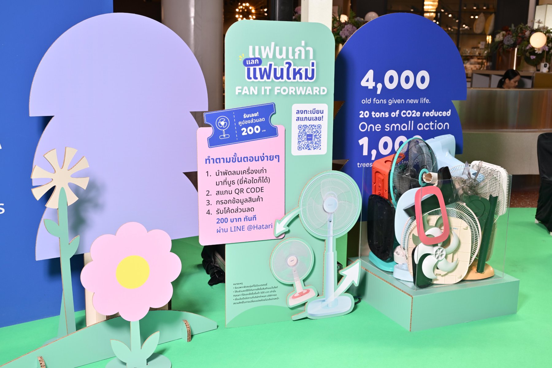 “Hatari Fan It Forward” ชวนคนไทยนำ Fan เก่า แลก Fan ใหม่ คืนชีวิตให้พัดลมเก่าผ่านโปรเจกต์รีไซเคิลครบวงจร 