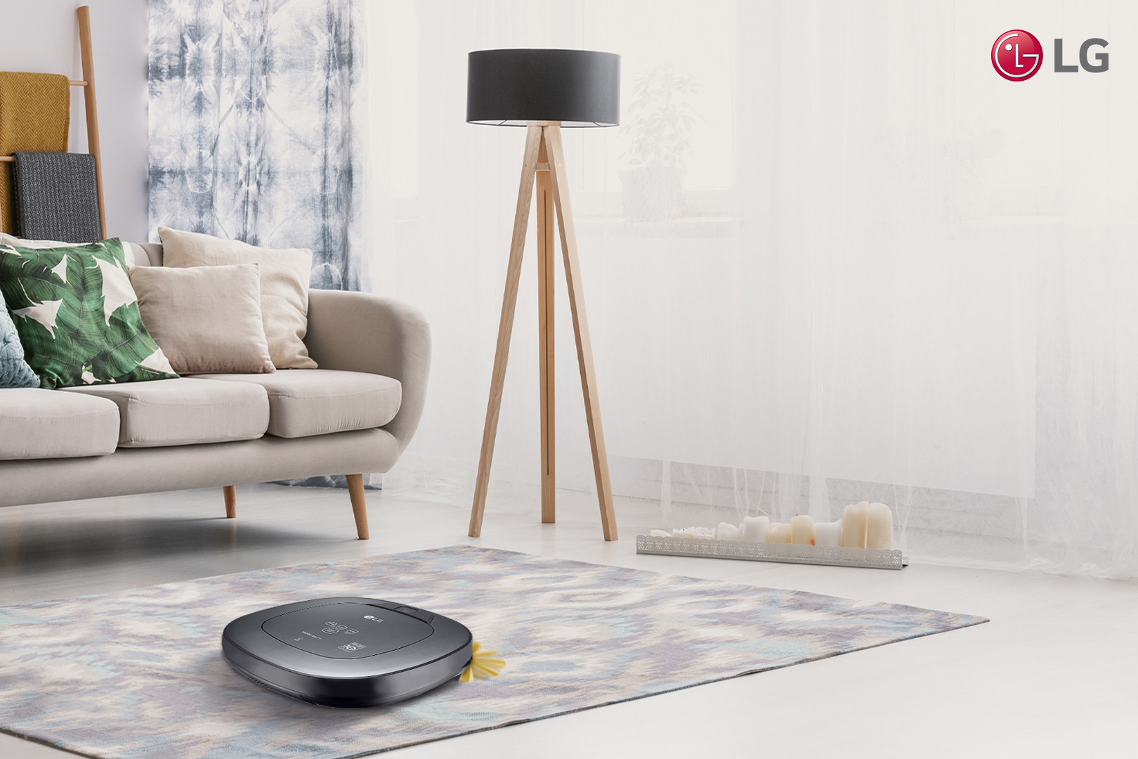 แอลจีส่งนวัตกรรมหุ่นยนต์ดูดฝุ่น LG HOM-BOT รุ่นใหม่ ชูฟีเจอร์ถูพื้นอัจฉริยะ พร้อมเชื่อมต่อแอพ LG ThinQ