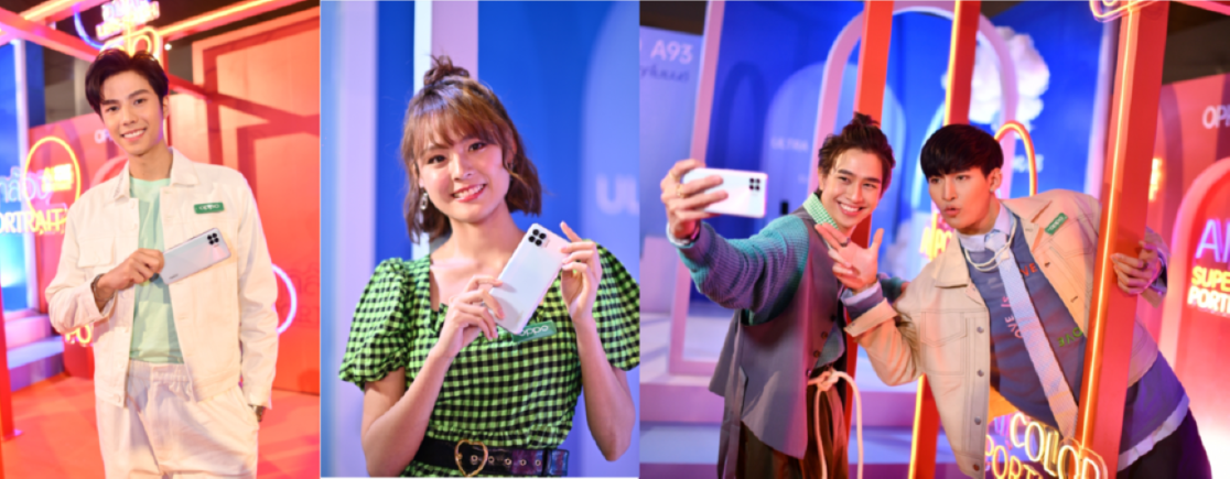 เปิดตัวแล้ว! OPPO A93 สนุกทุกโมเมนต์ นำโดย แพตตี้ อังศุมาลิน แบงค์ ธิติ และ โอห์ม-ฟลุ้ค พร้อมจัดเต็มทุกความบันเทิง เพียง 8,999 บาท