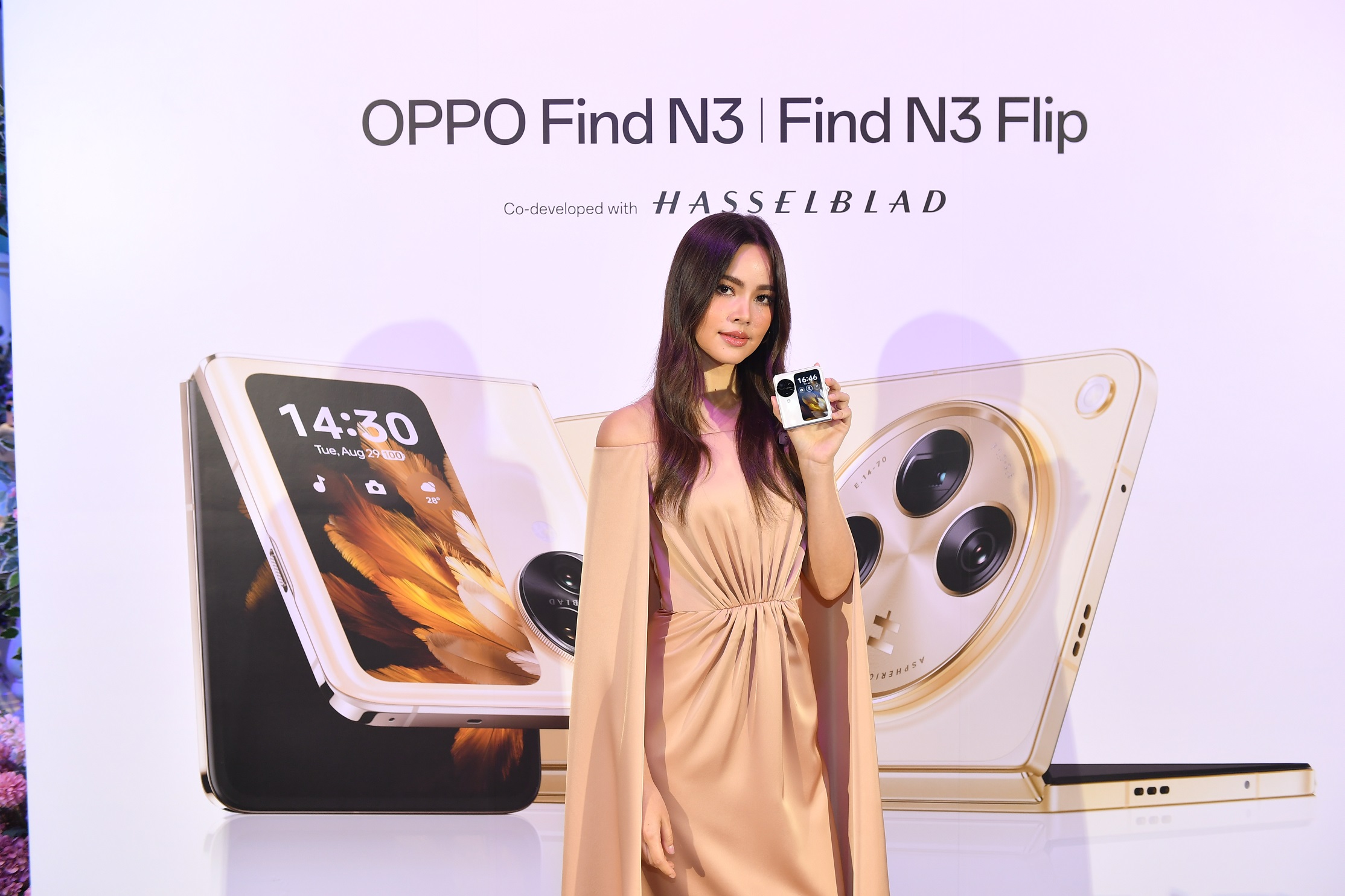 ออปโป้ ชวนคนดังเปิดม่าน Art Performance ครั้งแรกที่ Monet & Friends Alive Bangkok ต้อนรับการมาถึงของ OPPO Find N3 | Find N3 Flip สมาร์ตโฟนจอพับระดับแฟลกชิป