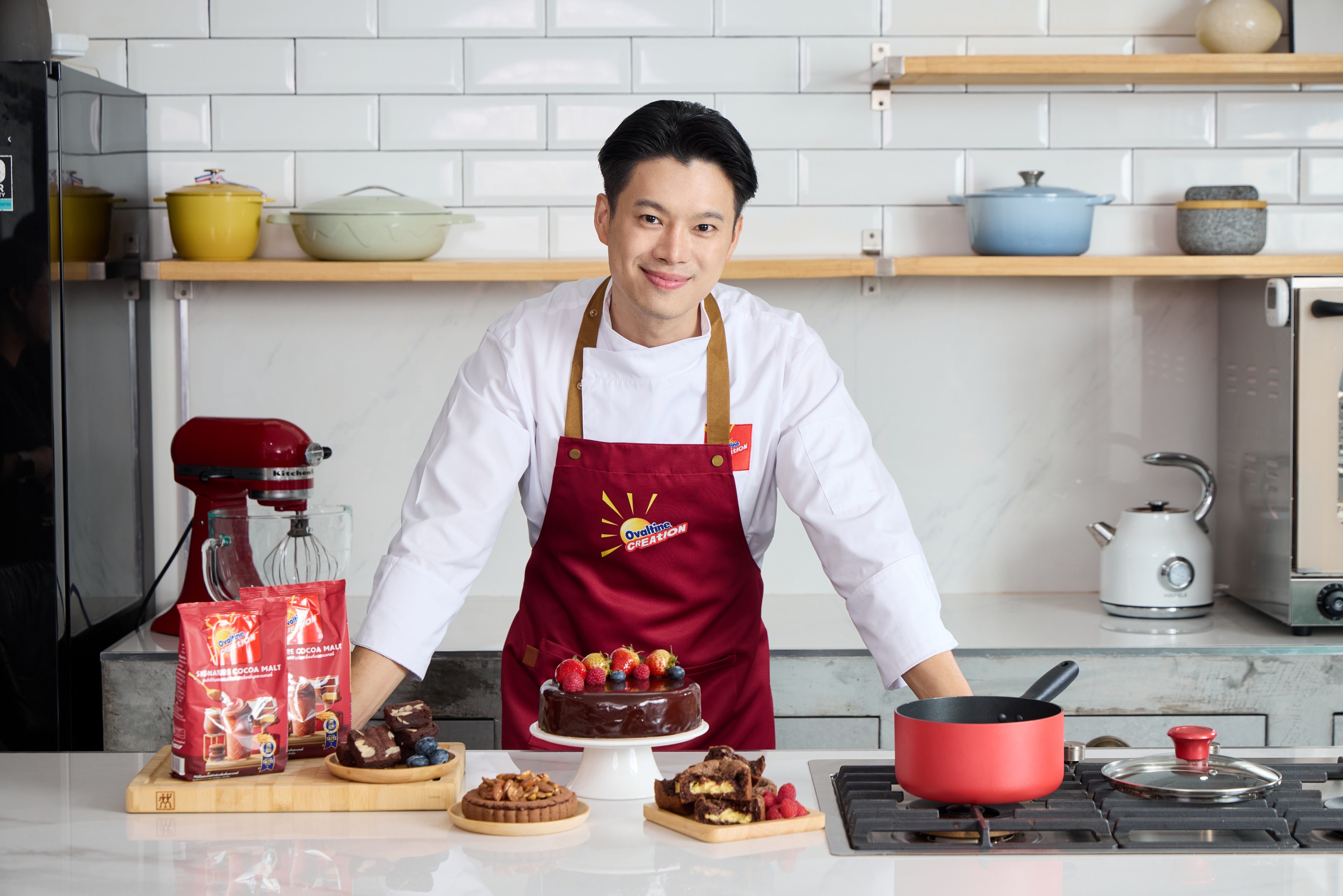 โอวัลตินรุกตลาดโกโก้ เล็งตอบโจทย์ผู้ประกอบการเบเกอรี่ เปิดตัว “โอวัลติน โกโก้มอลต์”  พร้อมคว้า “เชฟปิง – สุรกิจ เข็มแก้ว” นั่งแท่นแบรนด์แอมบาสเดอร์ เสิร์ฟความอร่อยให้เมนูขายดี