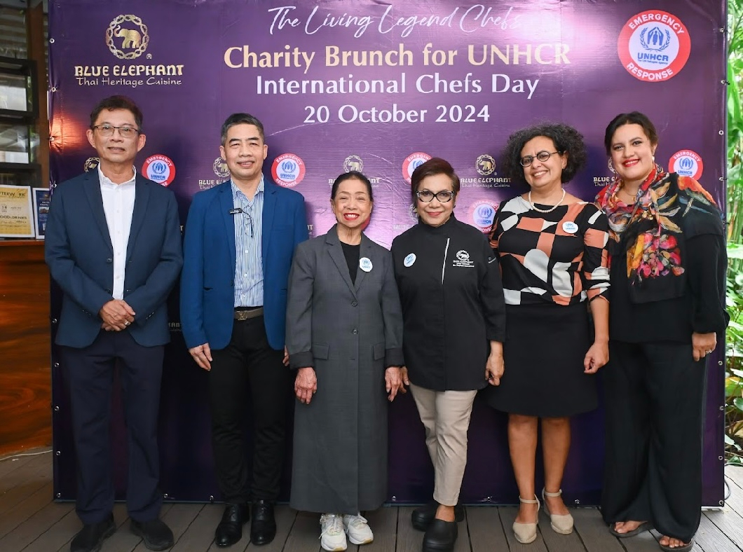บลู เอเลเฟ่นท์ ร่วมกับเชฟเจ้ไฝ จัดบรันช์การกุศล ระดมทุนช่วยเหลือ UNHCR  ใน “กองทุนภาวะฉุกเฉินเพื่อผู้ลี้ภัย” ในวันเชฟสากล