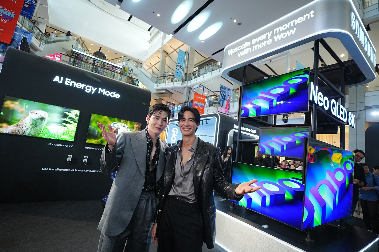 ซัมซุงจัดเต็มไลน์อัป Samsung AI TV ปี 2024  นำความว้าวจาก AI มาอัปเกรดประสบการณ์การรับชมไปอีกขั้น พร้อมกันกับ เต-นิว ในงาน “Unbox & Discover 2024” สำนักพิมพ์แม่บ้าน