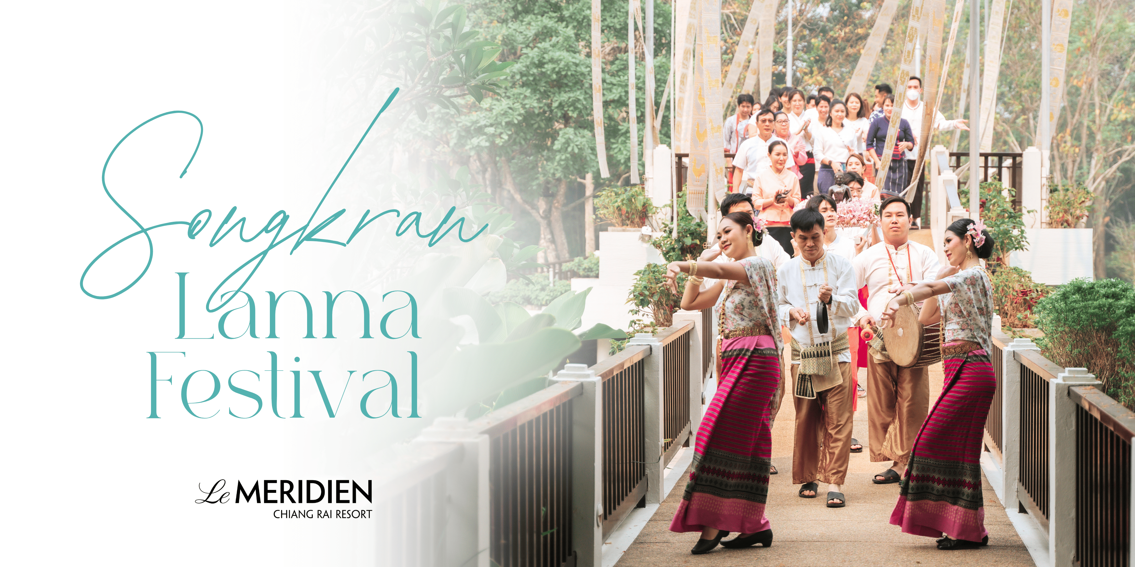 ค้นพบความหมายของ "ปีใหม่เมือง” ที่ เลอ เมอริเดียน เชียงราย รีสอร์ท กับข้อเสนอห้องพักสุดพิเศษ  พร้อมชมขบวนแห่พระ และเพลินเพลินไปกับ “กาดหมั้ว” ตลาดพื้นเมือง
