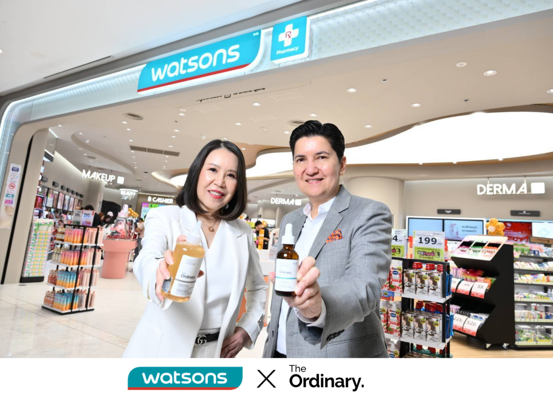สองยักษ์ใหญ่ความงาม Watsons x ELCA ผนึกกำลังส่งต่อความงาม  The Ordinary สกินแคร์แคนาดาสู่ทุกบ้าน
