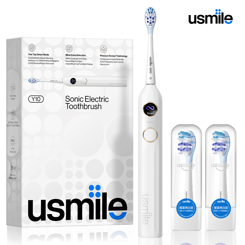 ยูสไมล์เปิดตัวแปรงสีฟันไฟฟ้ารุ่นล่าสุด usmile Y10 พร้อมเทคโนโลยีอัจฉริยะ เพื่อประสบการณ์การทำความสะอาดช่องปากที่ดียิ่งขึ้น