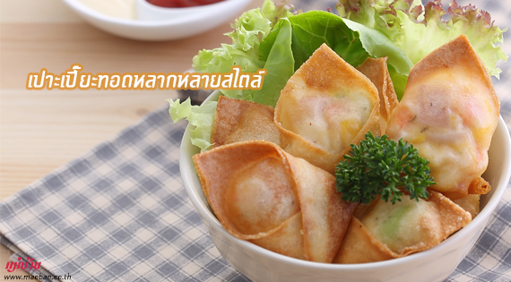 เปาะเปี๊ยะทอดหลากหลายสไตล์ สำนักพิมพ์แม่บ้าน