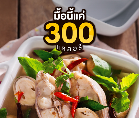 มื้อนี้แค่ 300 แคลอรี สำนักพิมพ์แม่บ้าน