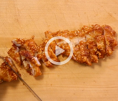 Cooking Clip : หมูสามชั้นทอดงา สำนักพิมพ์แม่บ้าน