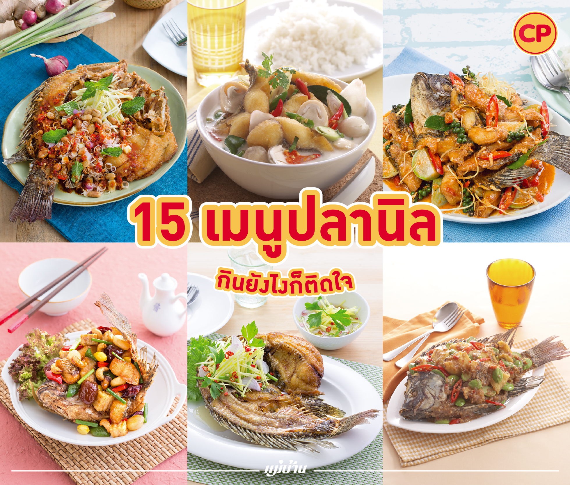 15 เมนูปลานิล กินยังไงก็ติดใจ สำนักพิมพ์แม่บ้าน