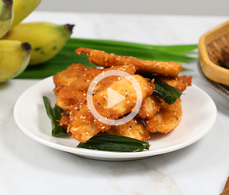 Cooking Clip : กล้วยแขกทอด | กรุบกรอบ อร่อย กินตอนไหนก็เพลินสุด ๆ สูตรนี้ทำกินก็ได้ ทำขายเป็นก็กำไรงาม สำนักพิมพ์แม่บ้าน