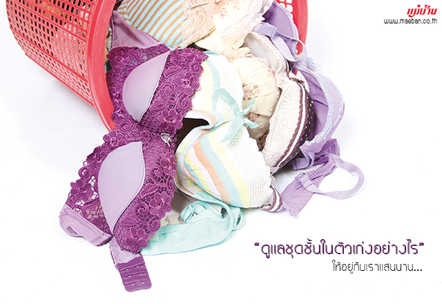 ดูแลชุดชั้นในตัวเก่งอย่างไร ให้อยู่กับเราแสนนาน